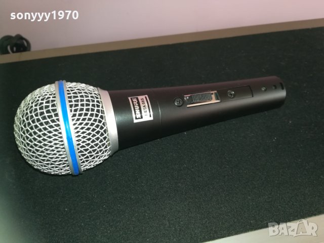 shure beta sm58s-profi mic-внос швеицария 2703211712, снимка 5 - Микрофони - 32325155