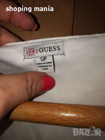 Дамска блуза guess с дантела, снимка 4 - Корсети, бюстиета, топове - 36623813