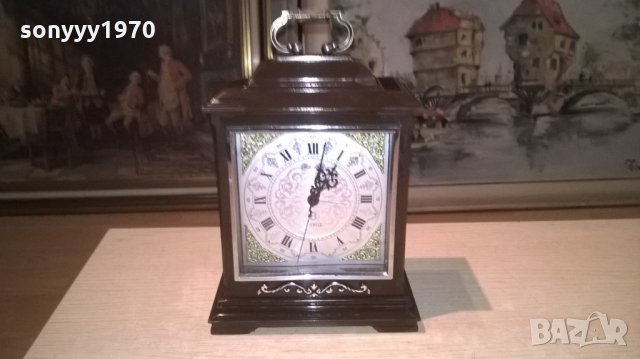 ANTIK rhylhm-NO 3125 japan-бакелитов часовник-внос швеция-27x17х9см, снимка 3 - Колекции - 26962054