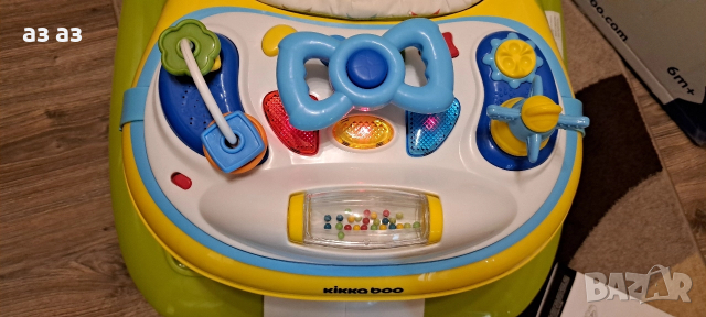 Kikka boo rocking star 2в1- проходилка и люлка, снимка 3 - Проходилки - 52809686