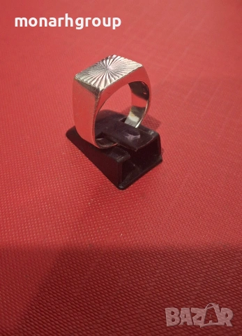 Сребърен пръстен, снимка 4 - Пръстени - 53515687