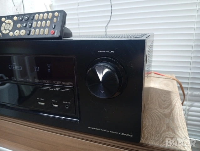 7.1 канален мрежов ресивър DENON AVR-X 2000 4K HDMI , снимка 3 - Ресийвъри, усилватели, смесителни пултове - 53029203