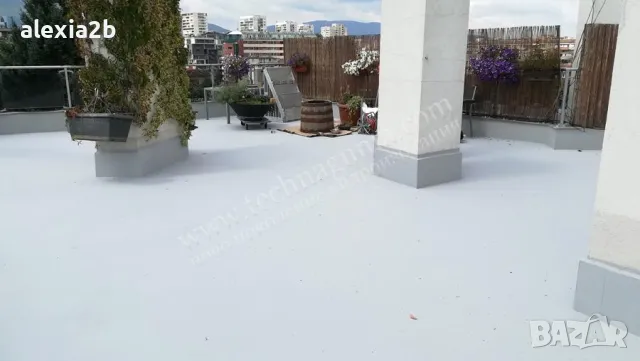 Еластична мазана хидроизолация - Течна гума Hydroflex-Universal, снимка 17 - Изолации - 50281995