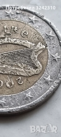 монета от 2 евро Ирландска 2002, снимка 8 - Нумизматика и бонистика - 53577581