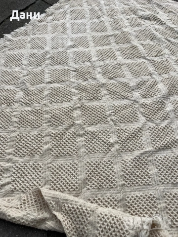 Вълнено покривало , снимка 3 - Антикварни и старинни предмети - 53386048