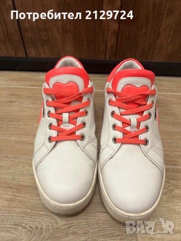 Сникърси Love Moschino и Mexx / Еспадрили по модел на Gucci, снимка 3 - Дамски ежедневни обувки - 53522278