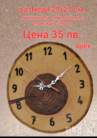 Ръчно изработени часовници, снимка 18 - Друга електроника - 41950299