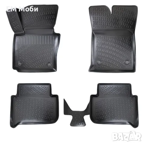 Гумени Стелки Rizline 3D тип Легени К-кт 4 части за VW Volkswagen Touran Tiguan Touareg , снимка 3 - Аксесоари и консумативи - 48023187