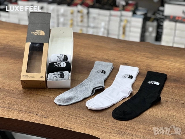 Мъжки Чорапи -6бр Кутия ⚜️ Nike Jordan Burberry , снимка 14 - Мъжки чорапи - 52969692