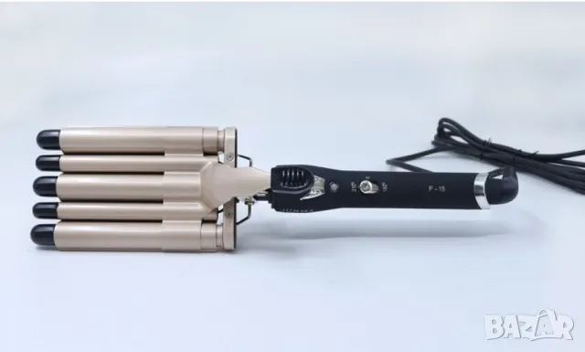 Ретро преса с пет цилиндъра Gemei  , снимка 8 - Преси за коса - 50381349