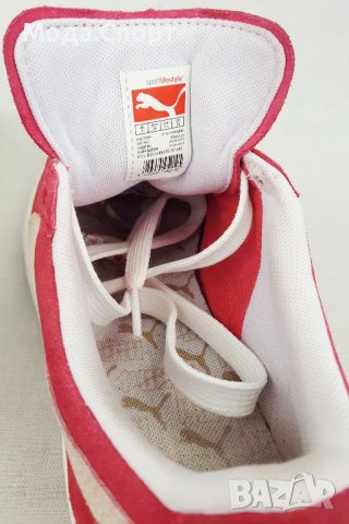 Puma Suede Classic Geranium Дамски Маратонки Пума Спортни Обувки Кецове Велур Кожа 38 24см, снимка 9 - Маратонки - 38729190