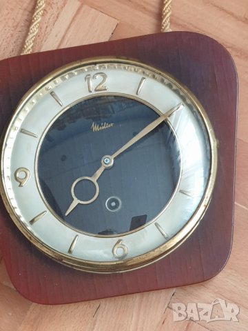 Стар стенен немски часовник - Muller, снимка 5 - Антикварни и старинни предмети - 40284307
