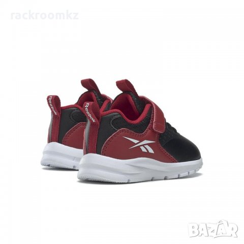 Детски маратонки Reebok Rush Runner 4.0 в черно и червено, снимка 5 - Детски обувки - 39697856