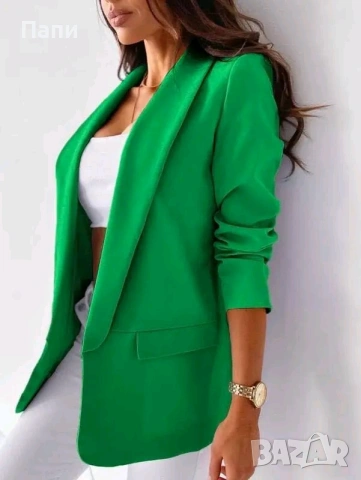 Дамски сака полиестер и ликра, снимка 7 - Сака - 53452372