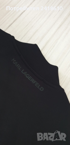 Karl Lagerfeld Full Zip Cotton Mens Size L НОВО! ОРИГИНАЛ! Мъжко   Горнище!, снимка 12 - Спортни дрехи, екипи - 51594374