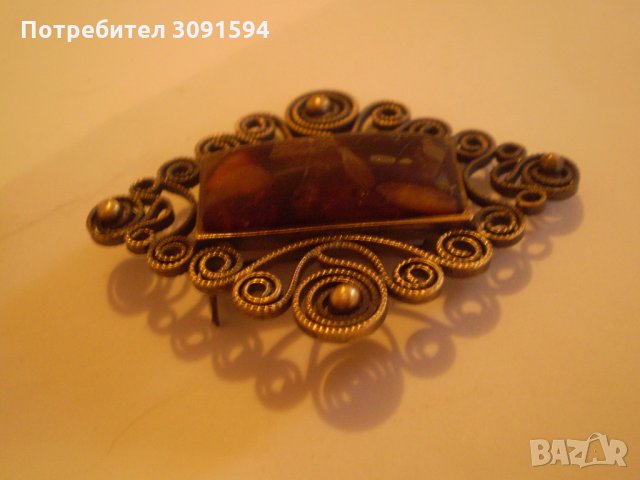 Винтидж Дамска Брошка , снимка 6 - Антикварни и старинни предмети - 35092822