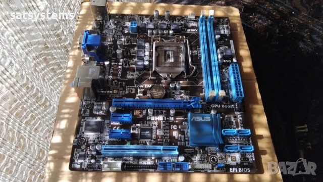Дънна платка Asus P8H61-M Socket LGA1155, снимка 3 - Дънни платки - 50912380