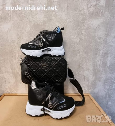 Дамска чанта и спортни обувки Guess код 74, снимка 1