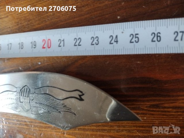 нож, снимка 4 - Ножове - 44110061