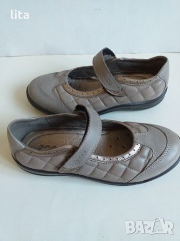 Обувки за момиче ECCO ест.кожа Размер 34, снимка 2 - Детски обувки - 26614091