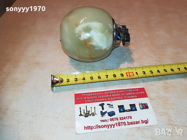 мраморна запалка-внос германия 1005212056, снимка 12 - Антикварни и старинни предмети - 32830177