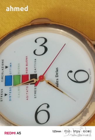 Стар швейцарски часовник raboti pervektno, снимка 5 - Мъжки - 52262260