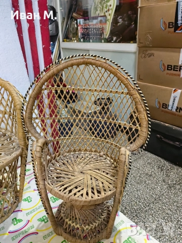 Ратанов комплект за кукли, снимка 8 - Кукли - 52813620