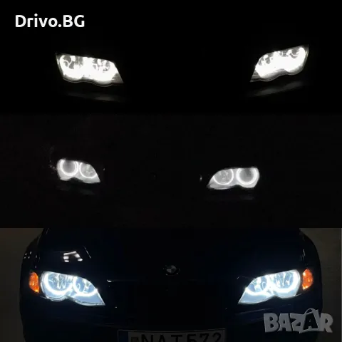 Гаранция! Мощни Cotton LED Angel Eyes за BMW E46, снимка 8 - Аксесоари и консумативи - 49883792