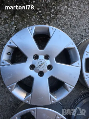 Оригинални алуминиеви джанти за Опел 17 цола, 5х110, снимка 2 - Гуми и джанти - 50248409