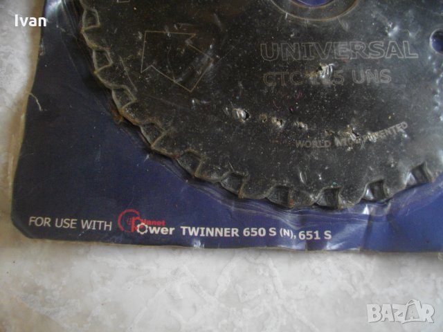 ф125мм-с 2 Остриета Диск от Карбид-Мултифункционален-Реже Всичко-Плочи-Алумин-Желязо, снимка 8 - Други инструменти - 33285635