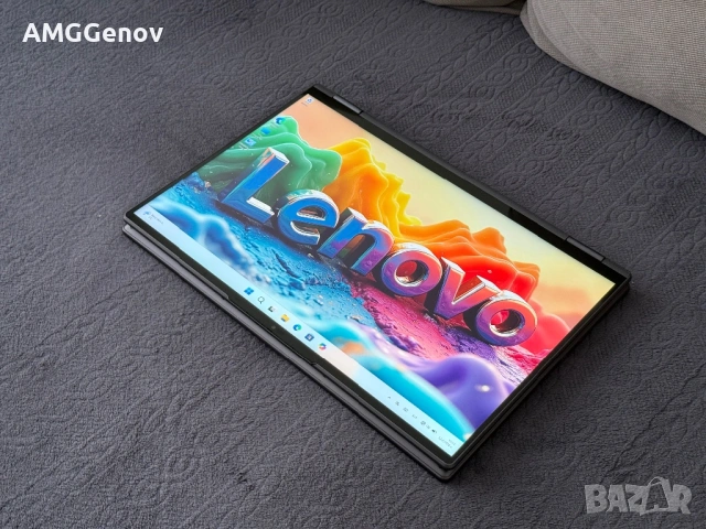 16’ 2.5К IPS Touch/Lenovo yoga 7 16’/i5-1240p/16GB DDR5/512GB SSD, снимка 4 - Лаптопи за работа - 53456370