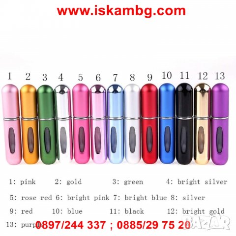 Презареждащ флакон за парфюм - код 2470, снимка 5 - Други - 26718885