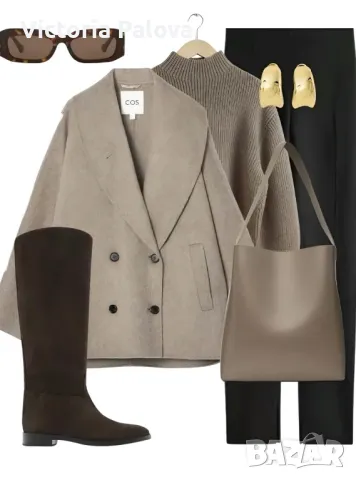 Италия,супер сако-палто VOLLA CACHMERE, снимка 2 - Сака - 31061393