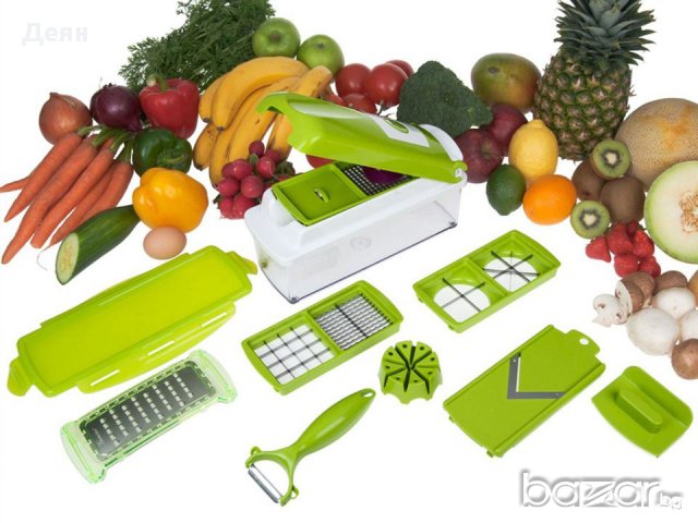 Кухненско ренде NICER DICER PLUS, Зелено, снимка 3 - Аксесоари за кухня - 28450218