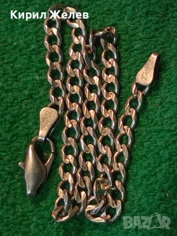 ВИНТИДЖ СРЕБЪРНА ГРИВНА МАРКОВО СРЕБРО 925 ODEMA КЛАСИЧЕСКА ПЛЕТКА с НУЖДА от ХАЛКИЧКА в КРАЯ 49740, снимка 13 - Гривни - 49553259