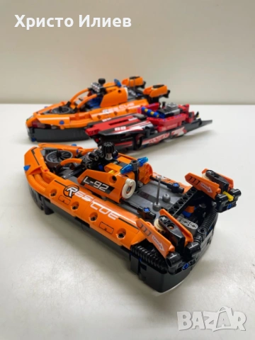  Lego Technic 42120 Спасителен кораб Конструктор Лего, снимка 3 - Конструктори - 53199230