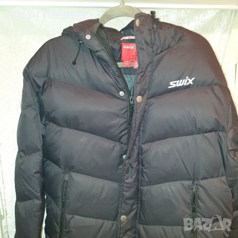 Мъжко пухено яке Swix , размер M-L водоустойчиво, снимка 3 - Якета - 43766893