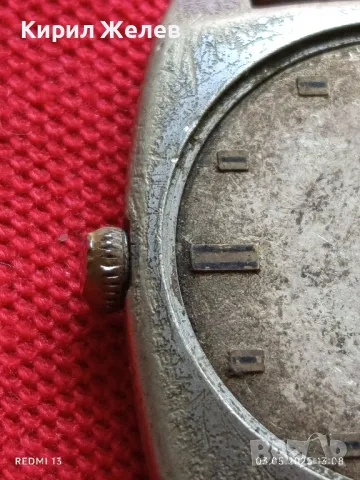 Стар механичен часовник мъжки ВОСТОК СССР за части ремонт КОЛЕКЦИЯ 48086, снимка 4 - Антикварни и старинни предмети - 50140260