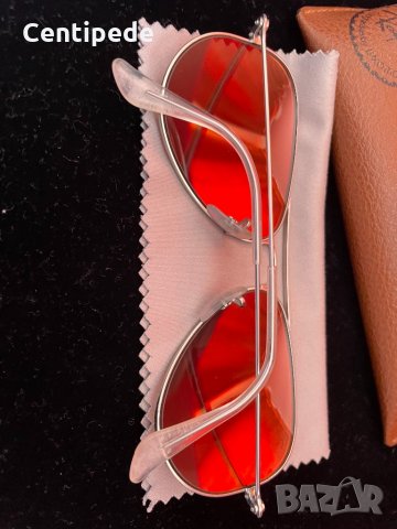 Оригинални слънчеви очила Ray-Ban Aviator , снимка 6 - Слънчеви и диоптрични очила - 35429230