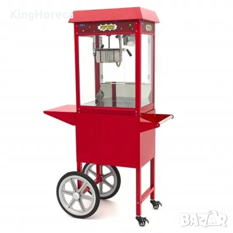 Количка за машина за пуканки, снимка 2 - Друго търговско оборудване - 50845735