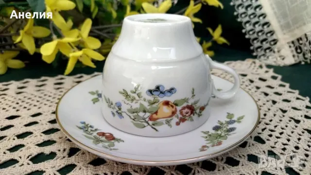 Сетове и чинии с плодове от ГДР, снимка 2 - Чаши - 50095754