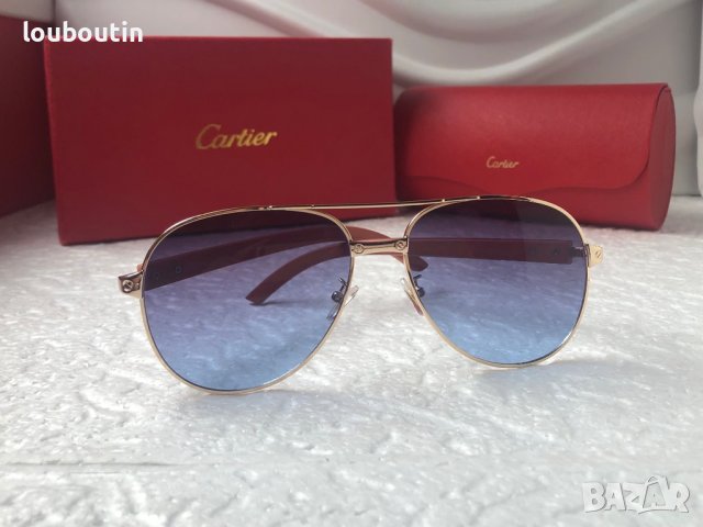 Cartier 2022 мъжки слънчеви очила, снимка 3 - Слънчеви и диоптрични очила - 37360781