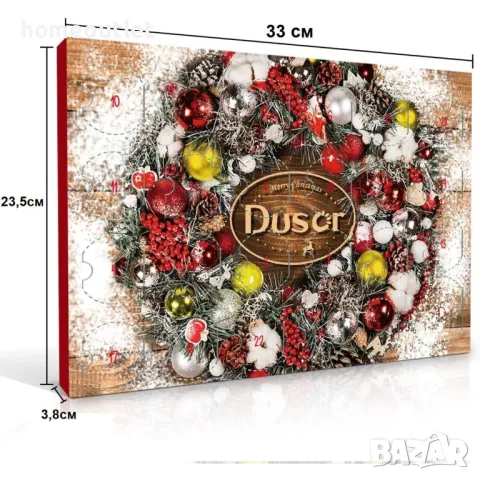 ПРОМОЦИЯ Коледен адвент календар с ароматни свещи DUSOR X0017HDP23, снимка 5 - Други - 48393018