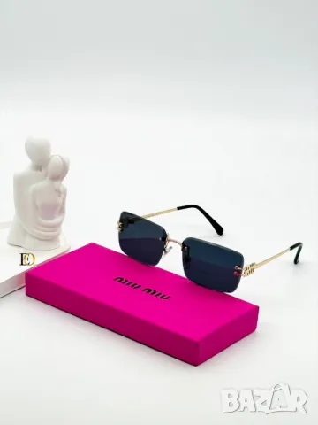 очила с калъф miu miu, снимка 4 - Слънчеви и диоптрични очила - 50406935