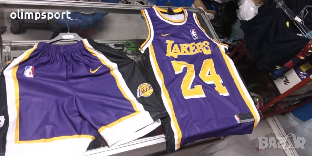 баскетболен екип LA Lakers нов за дете с ръст  164-176см потник и шорти, снимка 2 - Детски комплекти - 51542715