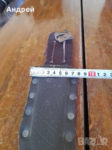 Стара кожена кания за нож #17, снимка 5 - Други ценни предмети - 47978948