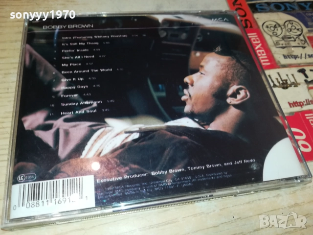 BOBBY BROWN CD 2409251507, снимка 11 - CD дискове - 51821864