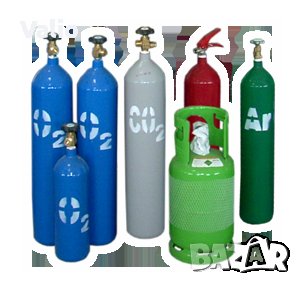 Нови заредени бутилки с Со2,Каргон,Аргон,Азот и Кислород