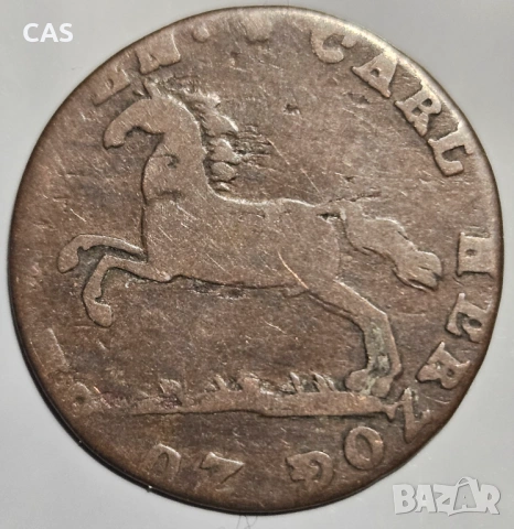 БРАУНШВАЙГ. 1 Пфенинг 1824, снимка 2 - Нумизматика и бонистика - 53609365