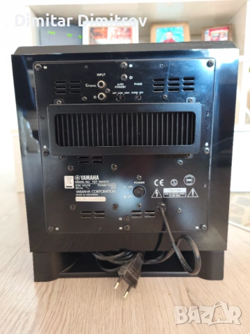 Активен субуфер Yamaha YST-SW015 – Отличен звук и състояние, снимка 4 - Тонколони - 53129700